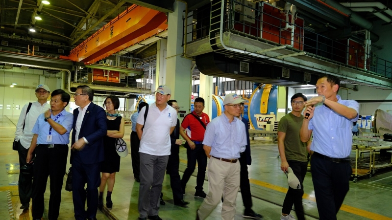 參觀先進複材中心（TACC）